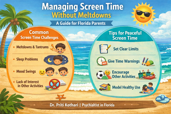 Managing Screen Time Without Meltdowns: A Guide for Florida Parents