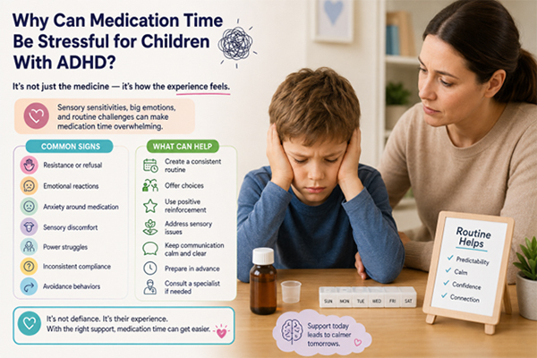 Why Can Medication Time Be Stressful for Children With ADHD?